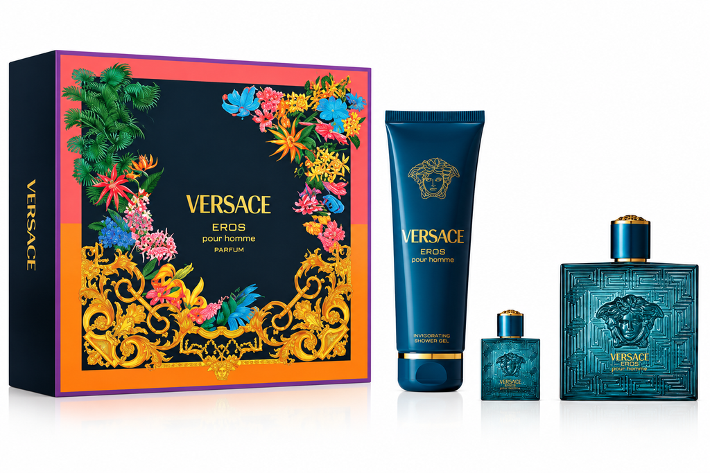 VERSACE EROS PARFUM SET 3p 3.4oz