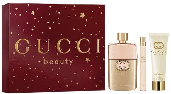 GUCCI GUILTY SET 3p 3.0oz W EDP