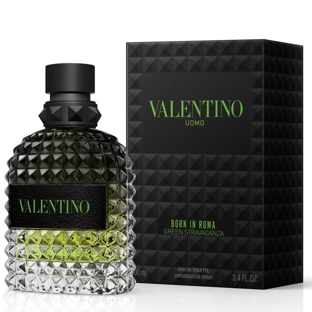 VALENTINO BORN GREEN 3.4oz M EDT