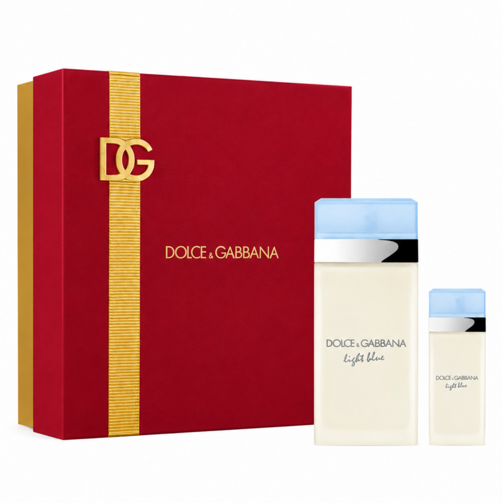 LIGHT BLUE D&G SET 2p 6.7oz W ED