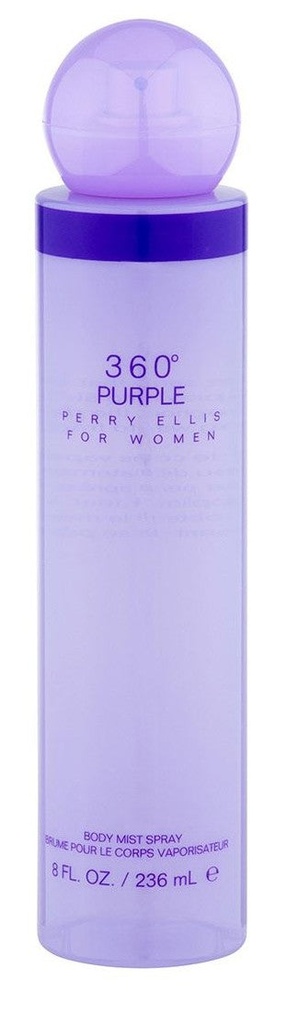 360 PURPLE BODY MIST 8.0oz W SPY