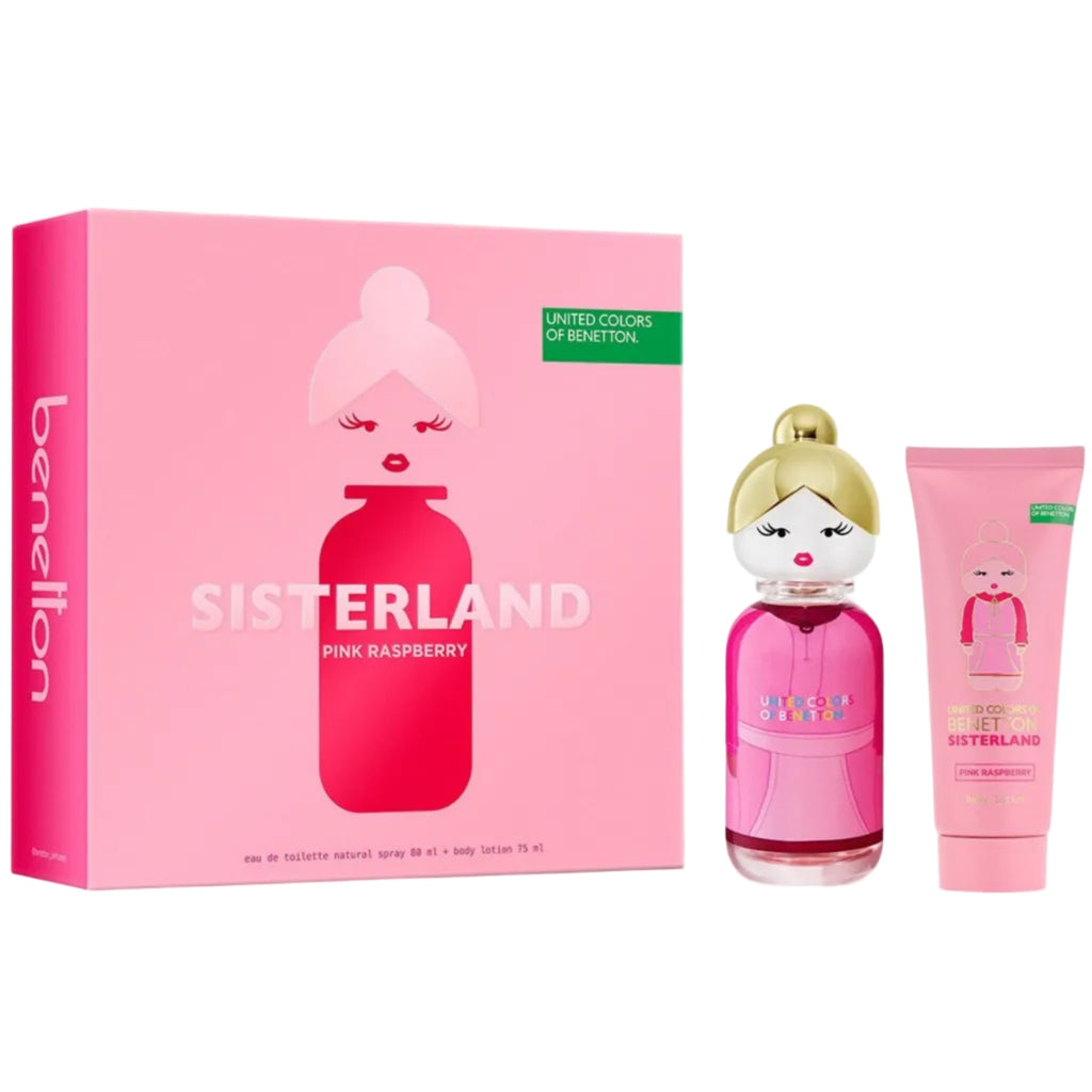 BENETTON SIS PINK RASB 2p 2.7oz