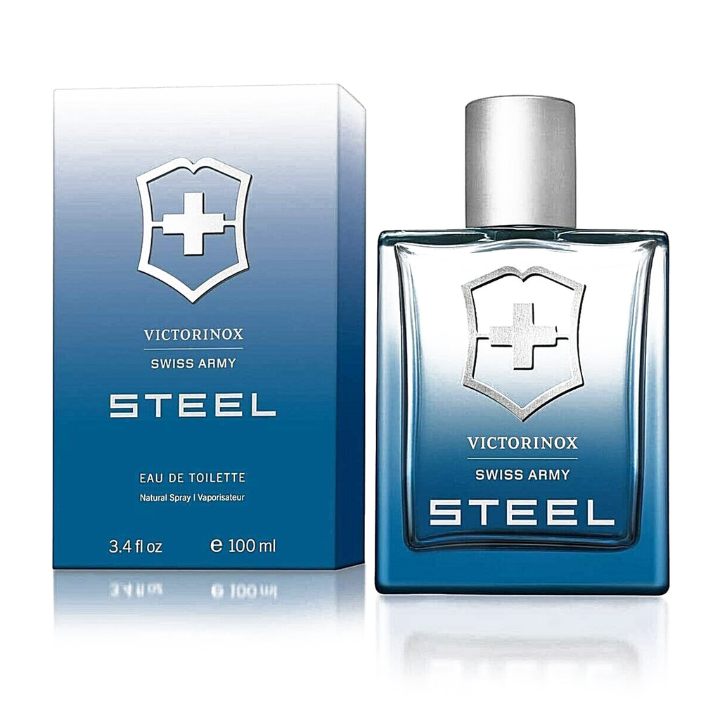 SWISS ARMY STEEL 3.4oz M EDT SPY