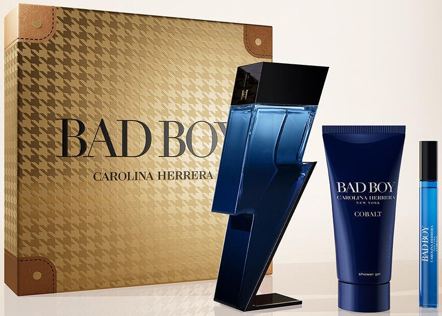 BAD BOY COBALT SET 3p 3.4oz M ED