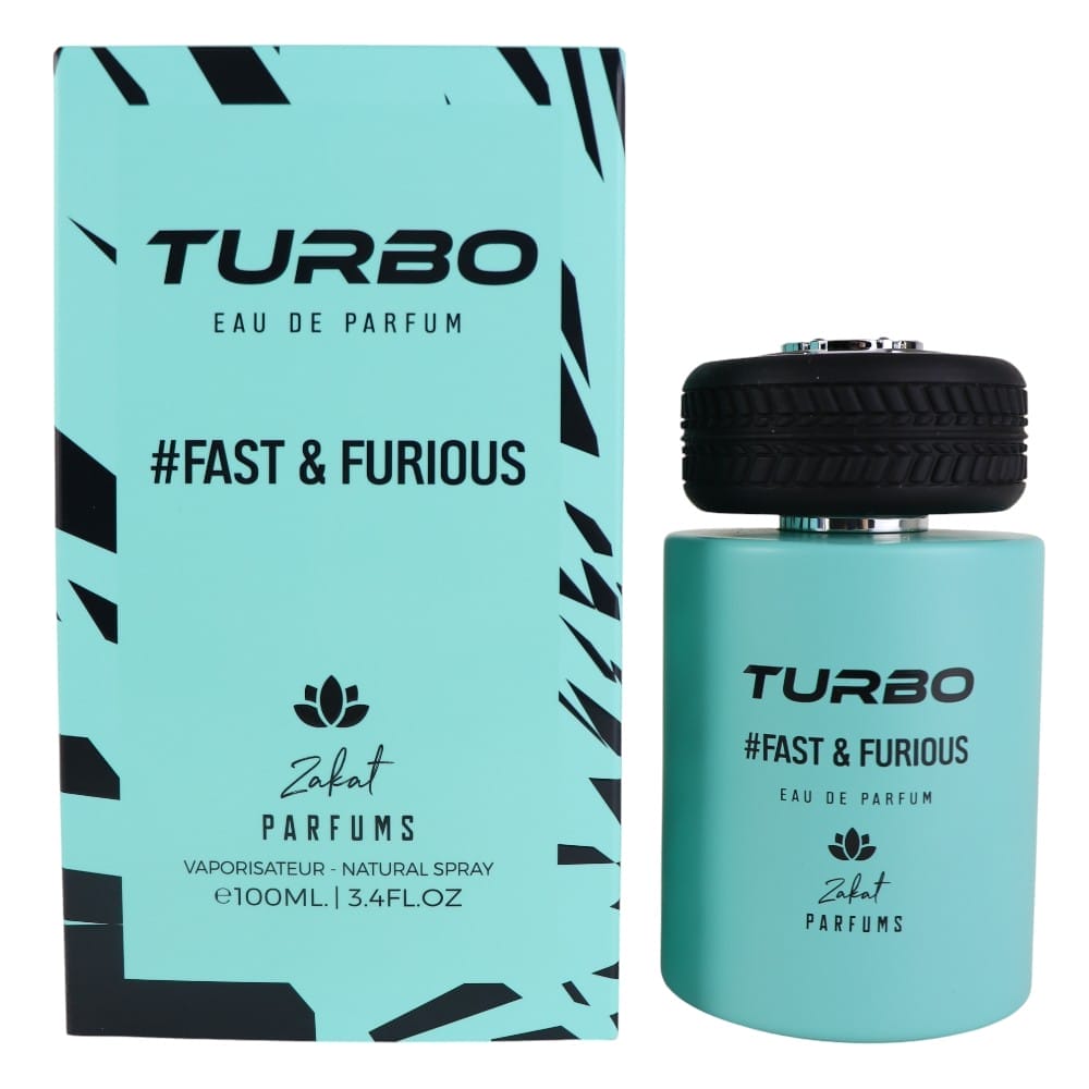TURBO FAST&FURIOUS 3.4oz U EDP S