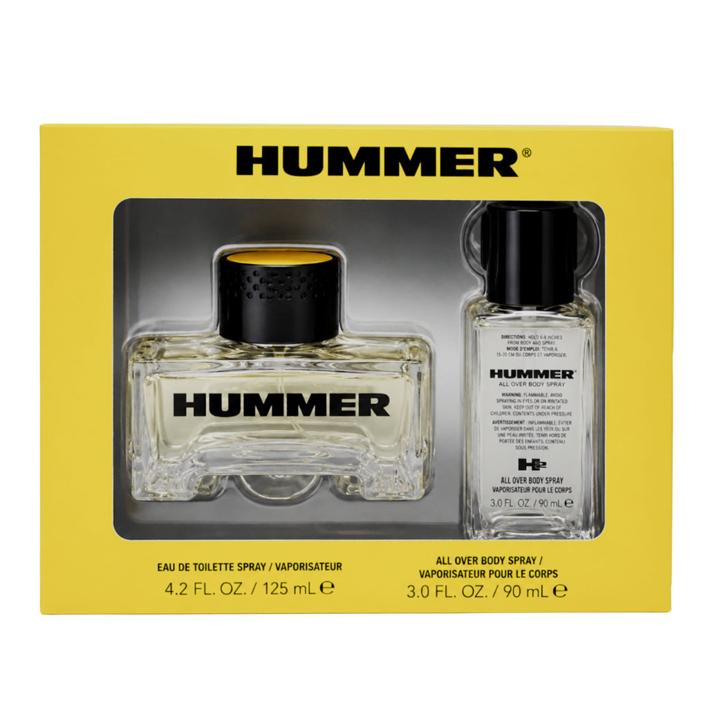 HUMMER SET 2p 4.2oz M EDT SPRAY