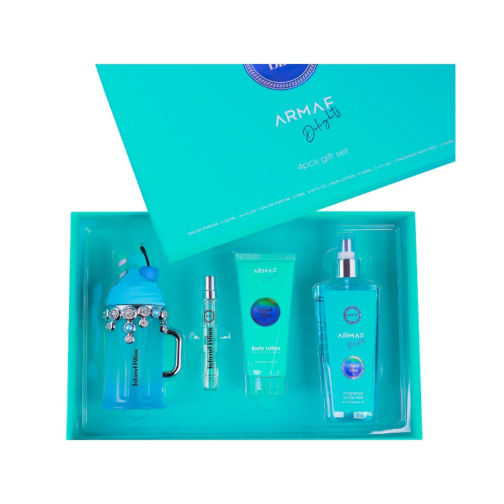 ISLAND BLISS SET 4p 3.4oz W EDP