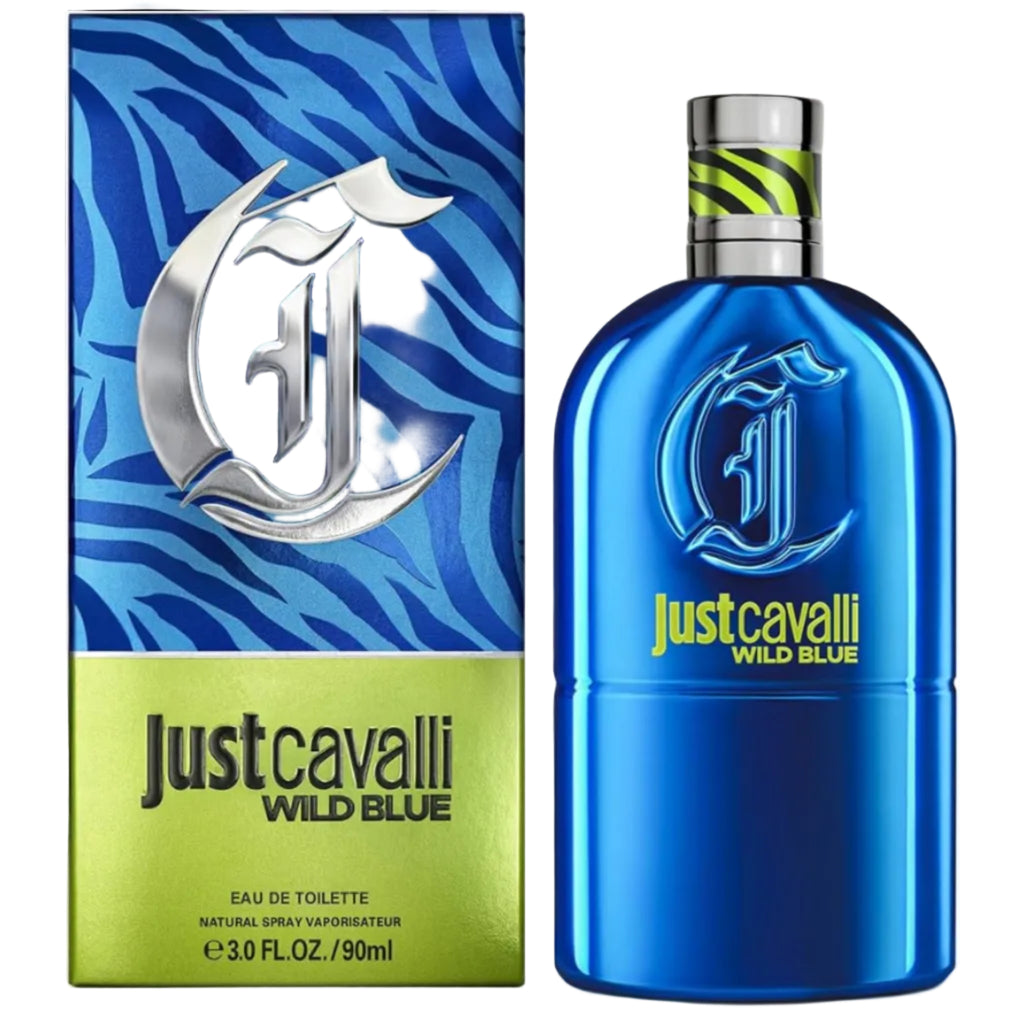 JUST CAVALLI WILD BLUE 3.0oz M E