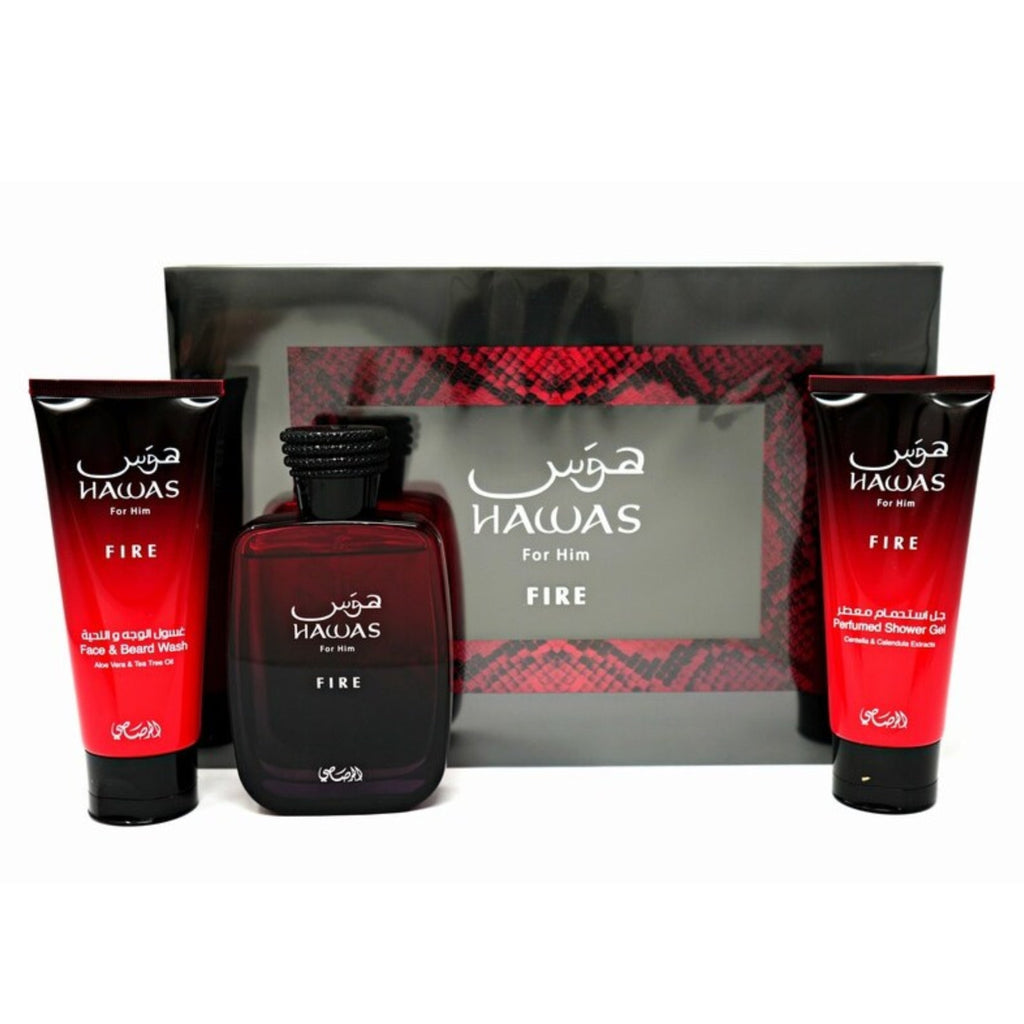 RASASI HAWAS FIRE SET 3p 3.3oz M