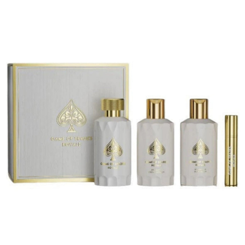 GAME SPADE ROYALE SET 4p 3.4oz U