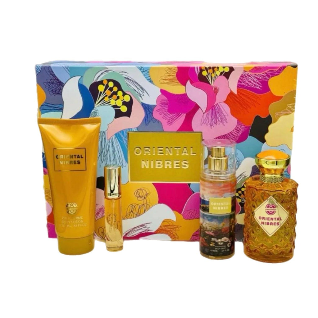 ORIENTAL NIBRES SET 4p 3.4oz W E
