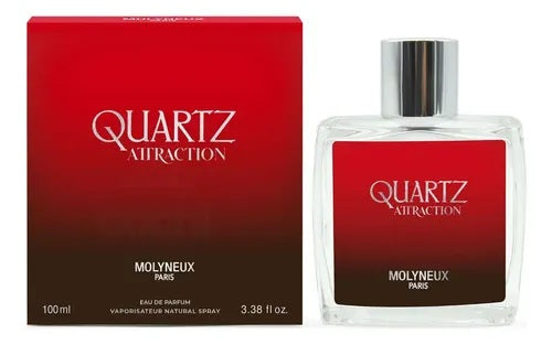 QUARTZ ATTRACTION 3.38oz M EDP S