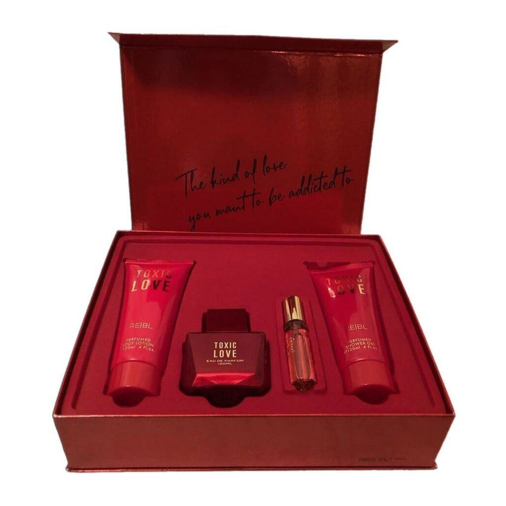 TOXIC LOVE SET 4p 3.4oz W EDP SP