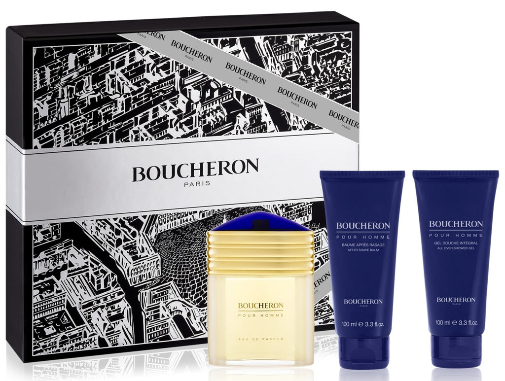BOUCHERON SET 3p 3.4oz M EDP SPY